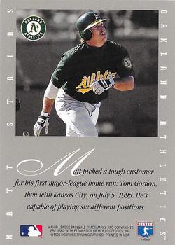 1996 Leaf Signature Series - Extended Series Autographs #NNO Matt Stairs Back