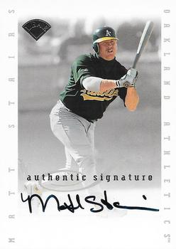 1996 Leaf Signature Series - Extended Series Autographs #NNO Matt Stairs Front
