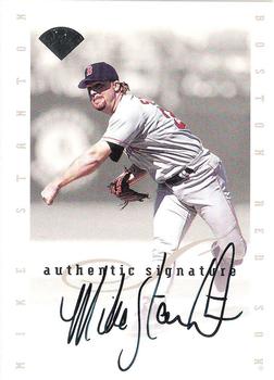 1996 Leaf Signature Series - Extended Series Autographs #NNO Mike Stanton Front