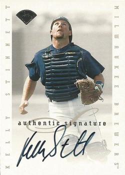 1996 Leaf Signature Series - Extended Series Autographs #NNO Kelly Stinnett Front