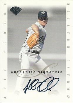 1996 Leaf Signature Series - Extended Series Autographs #NNO Jeff Tabaka Front