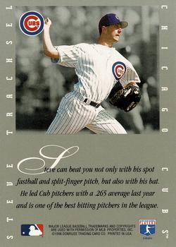 1996 Leaf Signature Series - Extended Series Autographs #NNO Steve Trachsel Back