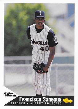 1994 Classic Best Albany Polecats #22 Francisco Saneaux Front