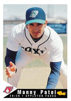 1994 Classic Best Appleton Foxes #15 Manny Patel Front