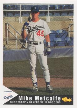 1994 Classic Best Bakersfield Dodgers #17 Mike Metcalfe Front