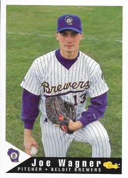 1994 Classic Best Beloit Brewers #25 Joe Wagner Front