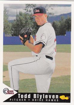 1994 Classic Best Boise Hawks #2 Todd Blyleven Front