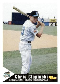 1994 Classic Best Brevard County Manatees #5 Chris Clapinski Front