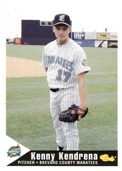 1994 Classic Best Brevard County Manatees #6 Kenny Kendrena Front