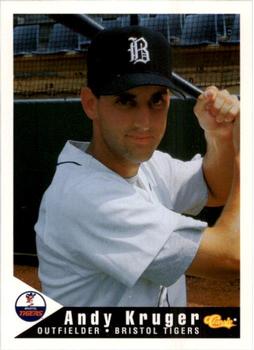 1994 Classic Best Bristol Tigers #17 Andy Kruger Front