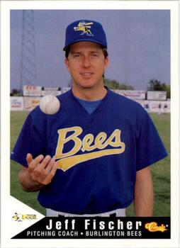 1994 Classic Best Burlington Bees #27 Jeff Fischer Front