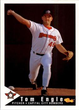 1994 Classic Best Capital City Bombers #6 Tom Engle Front