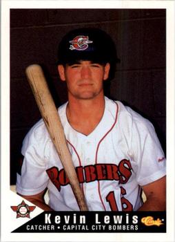 1994 Classic Best Capital City Bombers #13 Kevin Lewis Front