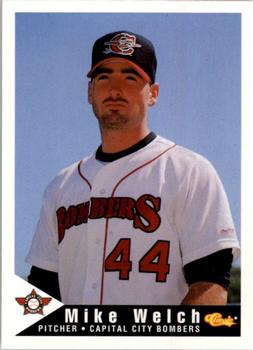 1994 Classic Best Capital City Bombers #23 Mike Welch Front