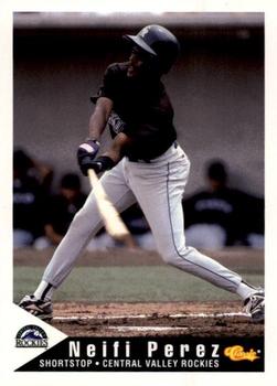 1994 Classic Best Central Valley Rockies #18 Neifi Perez Front