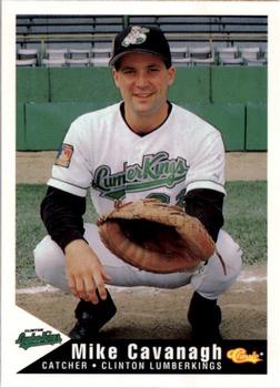 1994 Classic Best Clinton LumberKings #7 Mike Cavanagh Front