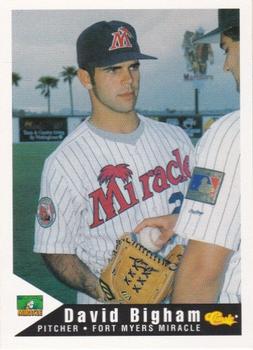 1994 Classic Best Fort Myers Miracle #2 David Bigham Front