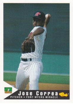 1994 Classic Best Fort Myers Miracle #6 Jose Correa Front
