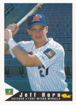 1994 Classic Best Fort Myers Miracle #9 Jeff Horn Front