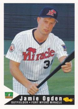 1994 Classic Best Fort Myers Miracle #18 Jamie Ogden Front