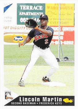 1994 Classic Best Frederick Keys #17 Lincoln Martin Front