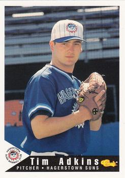 1994 Classic Best Hagerstown Suns #2 Tim Adkins Front