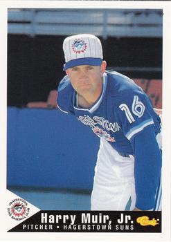 1994 Classic Best Hagerstown Suns #17 Harry Muir  Front