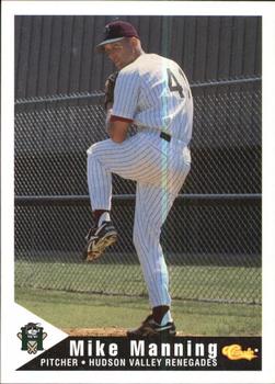 1994 Classic Best Hudson Valley Renegades #12 Mike Manning Front
