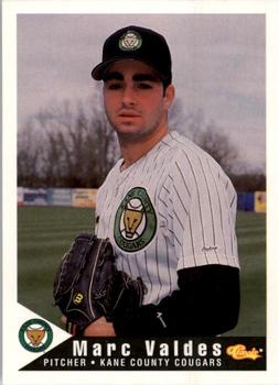 1994 Classic Best Kane County Cougars #1 Marc Valdes Front