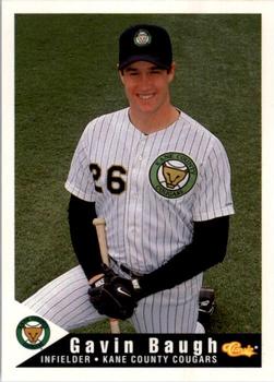 1994 Classic Best Kane County Cougars #4 Gavin Baugh Front