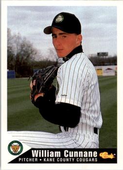 1994 Classic Best Kane County Cougars #8 William Cunnane Front