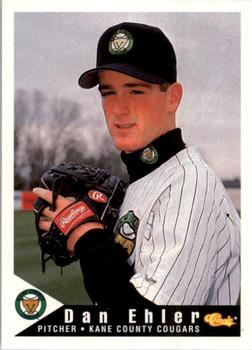 1994 Classic Best Kane County Cougars #9 Dan Ehler Front