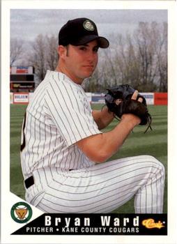 1994 Classic Best Kane County Cougars #26 Bryan Ward Front