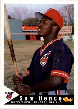 1994 Classic Best Kinston Indians #8 Sam Hence Front