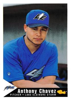 1994 Classic Best Lake Elsinore Storm #4 Anthony Chavez Front