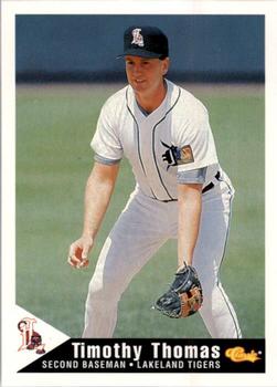 1994 Classic Best Lakeland Tigers #22 Timothy Thomas Front