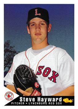1994 Classic Best Lynchburg Red Sox #12 Steve Hayward Front