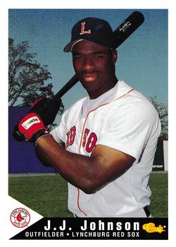 1994 Classic Best Lynchburg Red Sox #13 J.J. Johnson Front