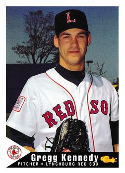 1994 Classic Best Lynchburg Red Sox #15 Gregg Kennedy Front