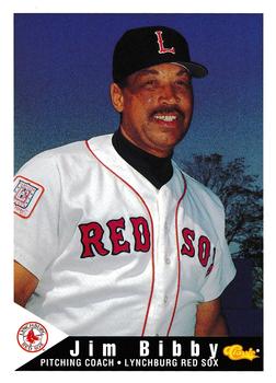 1994 Classic Best Lynchburg Red Sox #27 Jim Bibby Front