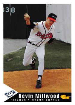 1994 Classic Best Macon Braves #14 Kevin Millwood Front
