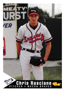 1994 Classic Best Macon Braves #17 Chris Rusciano Front