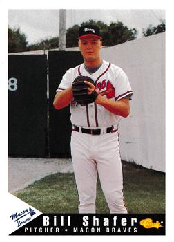 1994 Classic Best Macon Braves #19 Bill Shafer Front