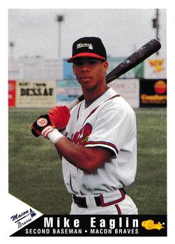 1994 Classic Best Macon Braves #7 Mike Eaglin Front