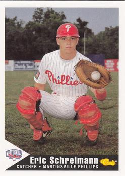 1994 Classic Best Martinsville Phillies #24 Eric Schreimann Front