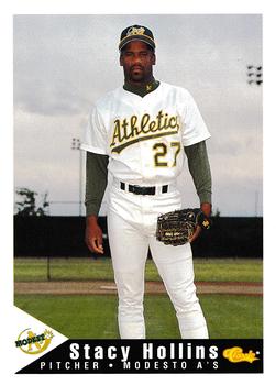 1994 Classic Best Modesto A's #15 Stacy Hollins Front
