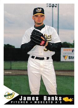 1994 Classic Best Modesto A's #3 James Banks Front