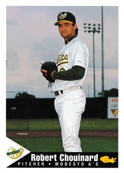 1994 Classic Best Modesto A's #6 Bobby Chouinard Front