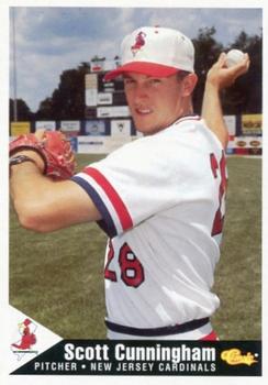 1994 Classic Best New Jersey Cardinals #5 Scott Cunningham Front
