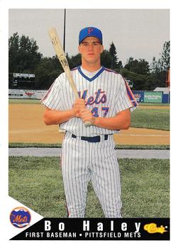 1994 Classic Best Pittsfield Mets #10 Bo Haley Front